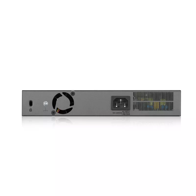 Switch de red Zyxel GS1350-12HP-EU0101F gestionado L2 Gigabit Ethernet (10/100/1000) Power over Ethernet (PoE) gris
