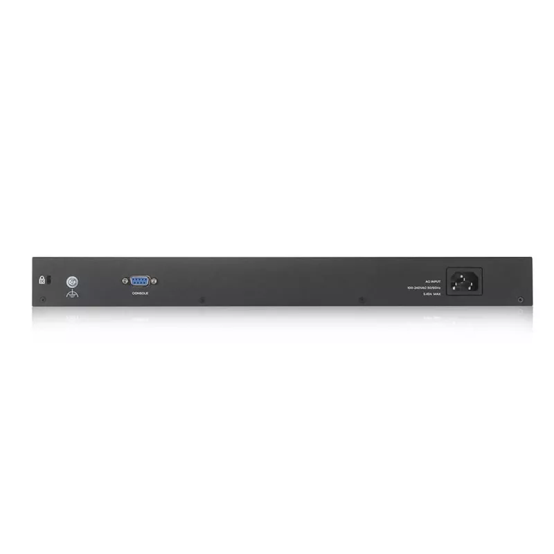 Switch de red Zyxel GS2220-50HP-EU0101F gestionado L2 Gigabit Ethernet (10/100/1000) Power over Ethernet (PoE) negro