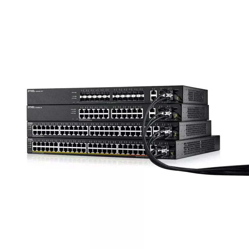 Zyxel XGS2220-30 gestionado L3 Gigabit Ethernet (10/100/1000) negro