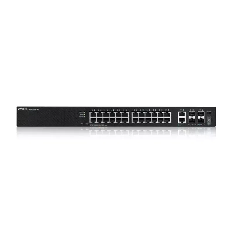 Zyxel XGS2220-30 gestionado L3 Gigabit Ethernet (10/100/1000) negro