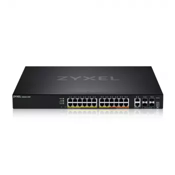 Zyxel XGS2220-30HP gestionado L3 Gigabit Ethernet (10/100/1000) Power over Ethernet (PoE) negro