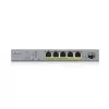 Switch de red Zyxel GS1350-6HP-EU0101F gestionado L2 Gigabit Ethernet (10/100/1000) Power over Ethernet (PoE) gris
