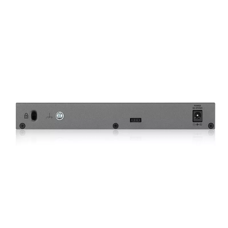 Switch de red Zyxel GS1350-6HP-EU0101F gestionado L2 Gigabit Ethernet (10/100/1000) Power over Ethernet (PoE) gris