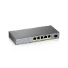 Switch de red Zyxel GS1350-6HP-EU0101F gestionado L2 Gigabit Ethernet (10/100/1000) Power over Ethernet (PoE) gris
