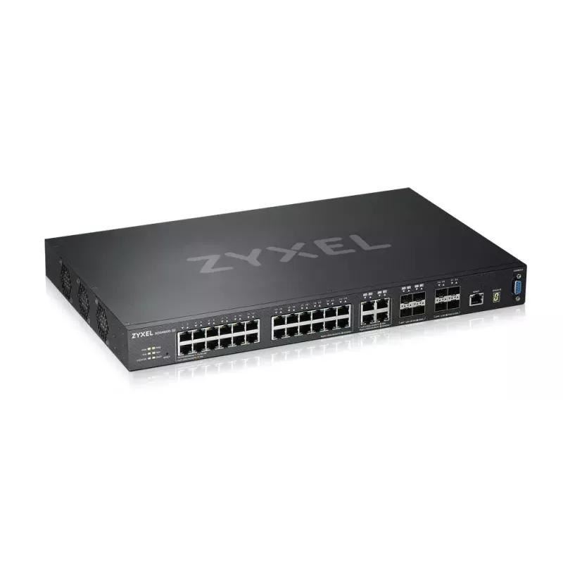 Zyxel XGS4600-32 gestionado L3 Gigabit Ethernet (10/100/1000) negro