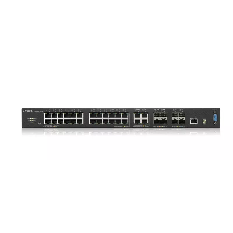 Zyxel XGS4600-32 gestionado L3 Gigabit Ethernet (10/100/1000) negro