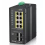 Zyxel RGS200-12P gestionado L2 Gigabit Ethernet (10/100/1000) Power over Ethernet (PoE) negro