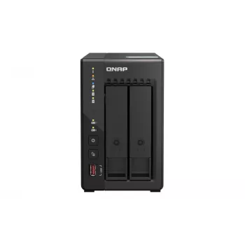 NAS QNAP TS-253E torre Intel® Celeron® J6412 8 GB 0 TB QNAP QTS negro