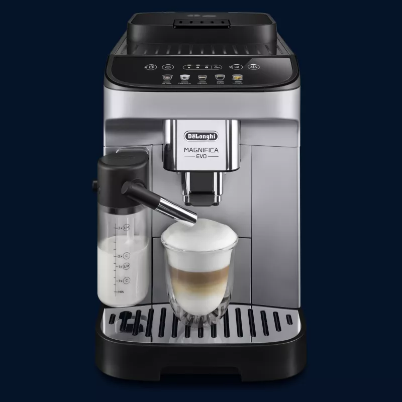 Cafetera De’Longhi Magnifica ECAM 290.61.SB — superautomática, depósito de agua de 1,8 l, control táctil, 1450 W, plata