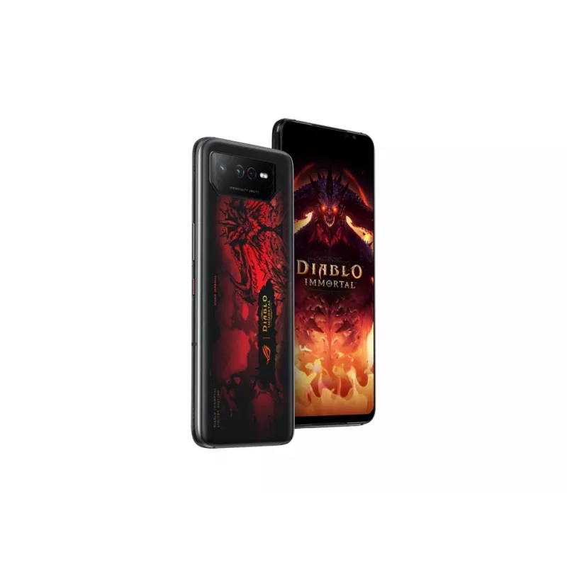 ASUS ROG Phone 6 Diablo Immortal Edition 17,2 cm (6,78 pulgadas) Dual SIM Android 12 5G USB Type-C 16 GB 512 GB 6000 mAh negro, rojo