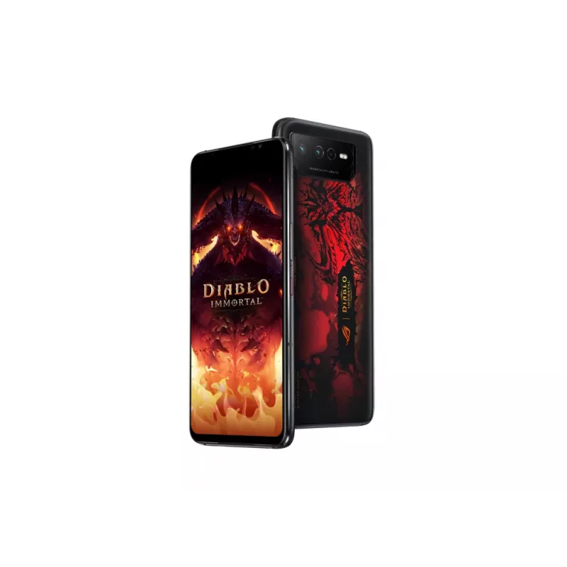 ASUS ROG Phone 6 Diablo Immortal Edition 17,2 cm (6,78 pulgadas) Dual SIM Android 12 5G USB Type-C 16 GB 512 GB 6000 mAh negro, rojo