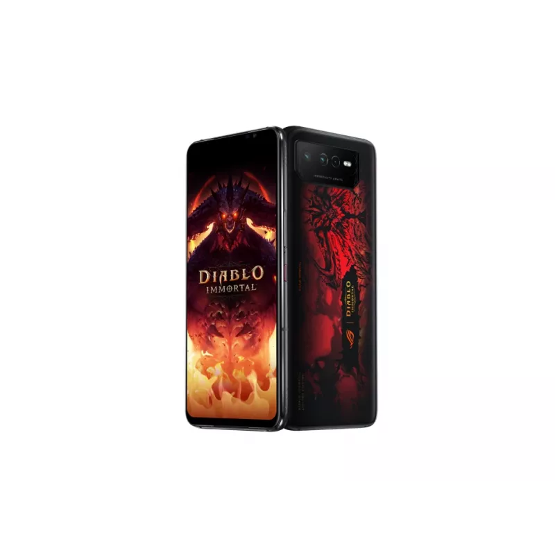ASUS ROG Phone 6 Diablo Immortal Edition 17,2 cm (6,78 pulgadas) Dual SIM Android 12 5G USB Type-C 16 GB 512 GB 6000 mAh negro, rojo