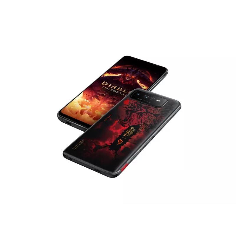 ASUS ROG Phone 6 Diablo Immortal Edition 17,2 cm (6,78 pulgadas) Dual SIM Android 12 5G USB Type-C 16 GB 512 GB 6000 mAh negro, rojo