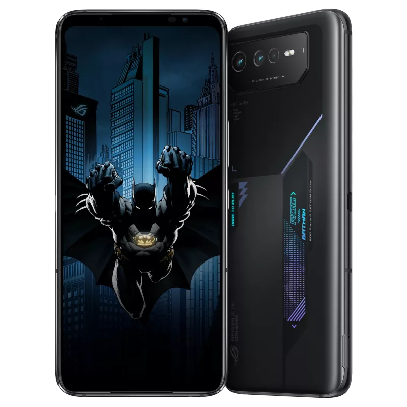 ASUS ROG Phone 6D Batman Edition, 12 GB/256 GB, 6,78 pulgadas, Night Black