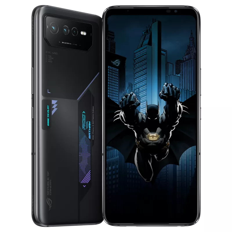 ASUS ROG Phone 6D Batman Edition, 12 GB/256 GB, 6,78 pulgadas, Night Black