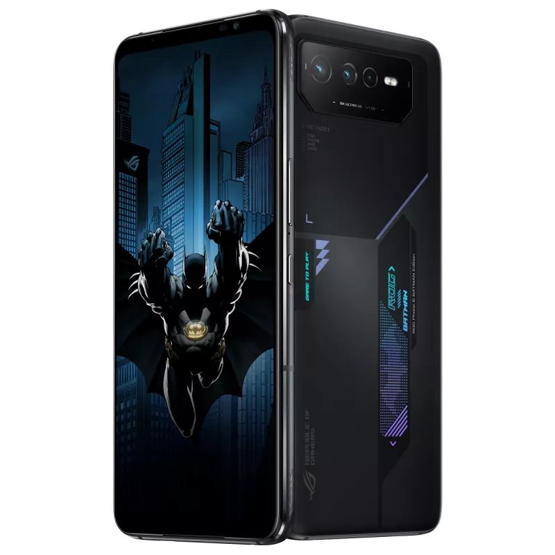 ASUS ROG Phone 6D Batman Edition, 12 GB/256 GB, 6,78 pulgadas, Night Black