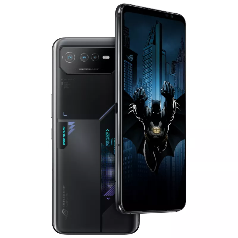 ASUS ROG Phone 6D Batman Edition, 12 GB/256 GB, 6,78 pulgadas, Night Black