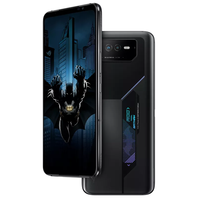 ASUS ROG Phone 6D Batman Edition, 12 GB/256 GB, 6,78 pulgadas, Night Black