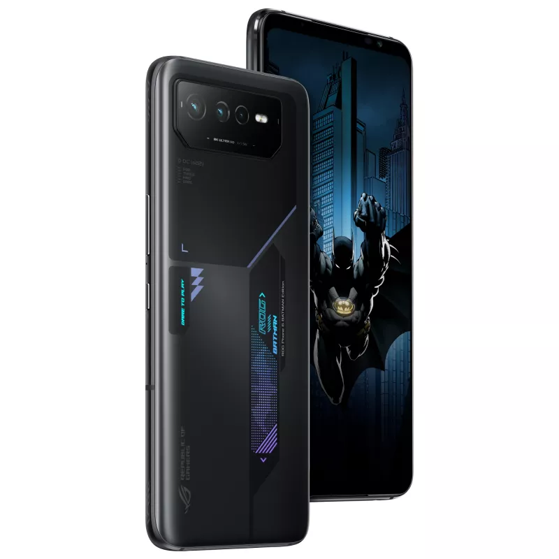 ASUS ROG Phone 6D Batman Edition, 12 GB/256 GB, 6,78 pulgadas, Night Black
