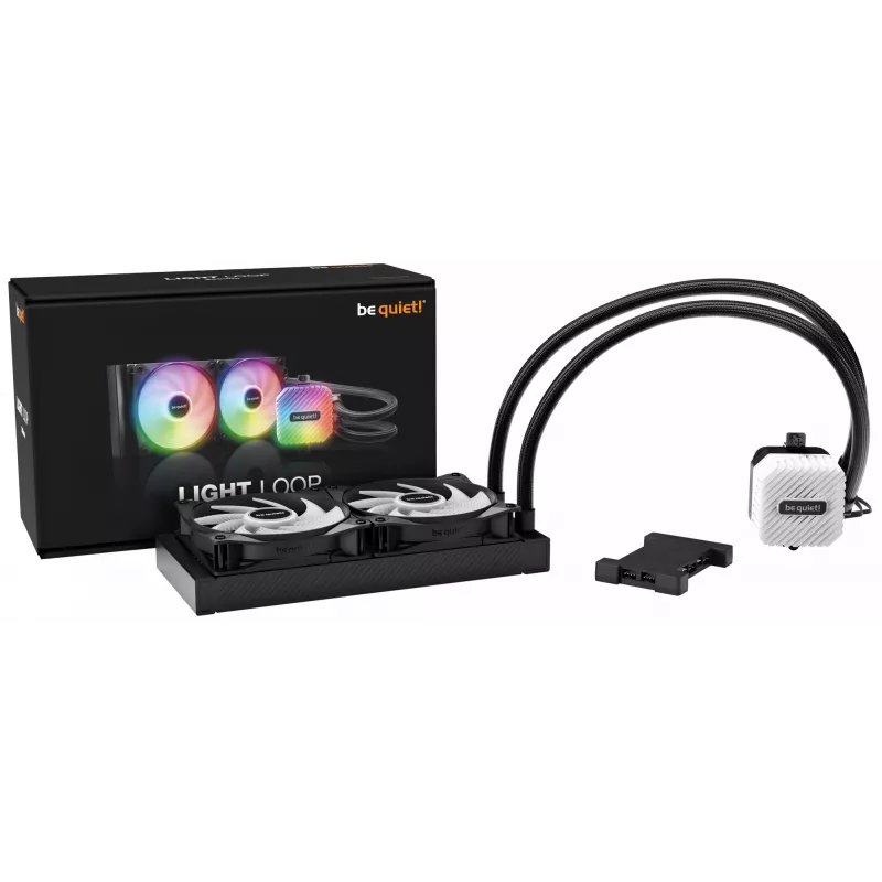 be quiet! LIGHT LOOP 240mm negro refrigeración líquida todo en uno para procesador 12 cm 1 ud.