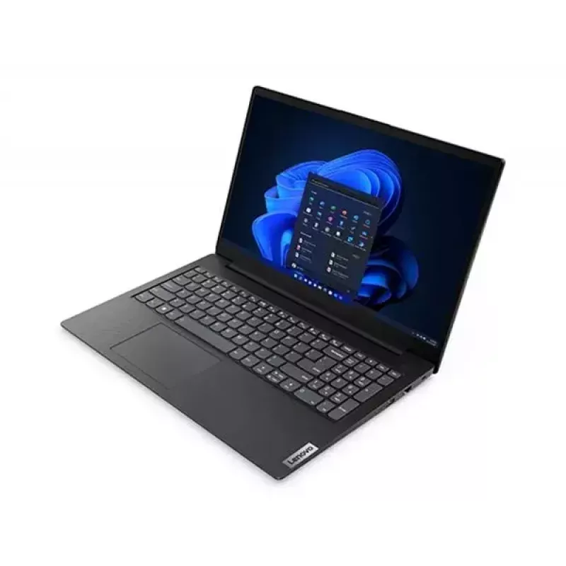 Portátil Lenovo V V15 AMD Ryzen 5 7520U, 15,6 pulgadas Full HD, 16 GB LPDDR5, 512 GB SSD, AMD Radeon 610M, Windows 11 Pro, negro
