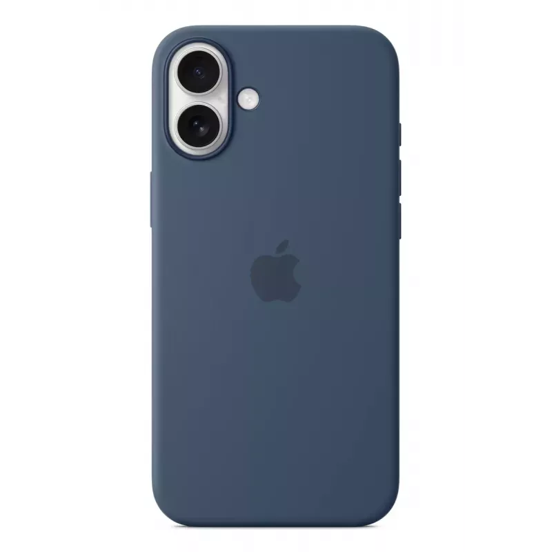 APPLE Funda de silicona Apple con MagSafe iPhone 16 Plus denim
