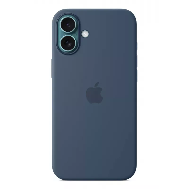 APPLE Funda de silicona Apple con MagSafe iPhone 16 Plus denim