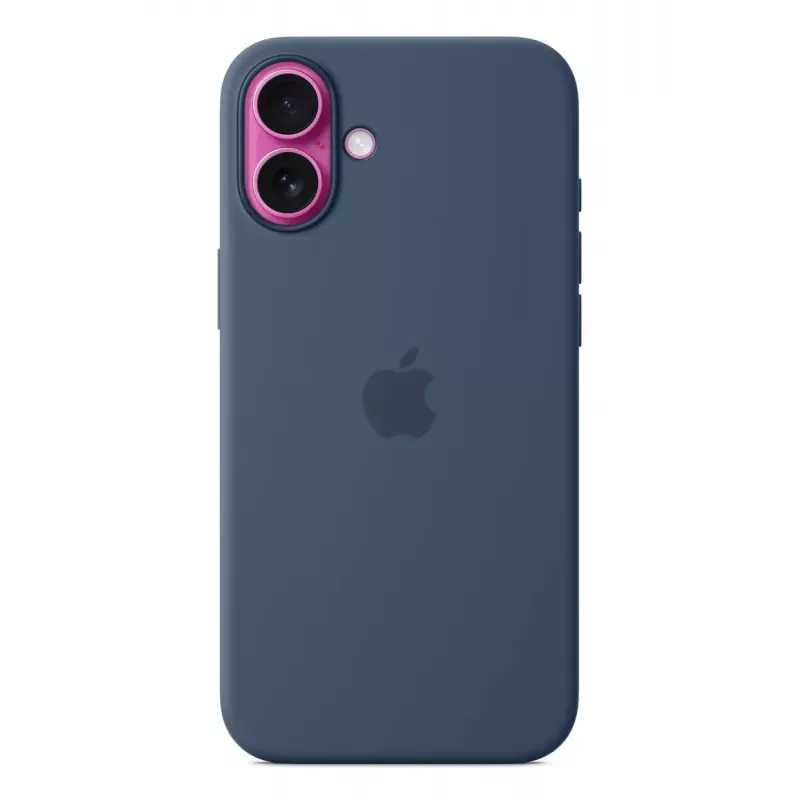 APPLE Funda de silicona Apple con MagSafe iPhone 16 Plus denim