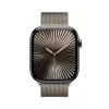 APPLE Watch Series 10 GPS + Cellular 46mm carcasa de titanio natural con correa Milanesa natural - S/M