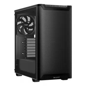 Caja de PC bequiet! PURE BASE 501 Airflow Window torre MIDI — ATX, cristal templado, soporte 3x140/240 mm, 2x3,5