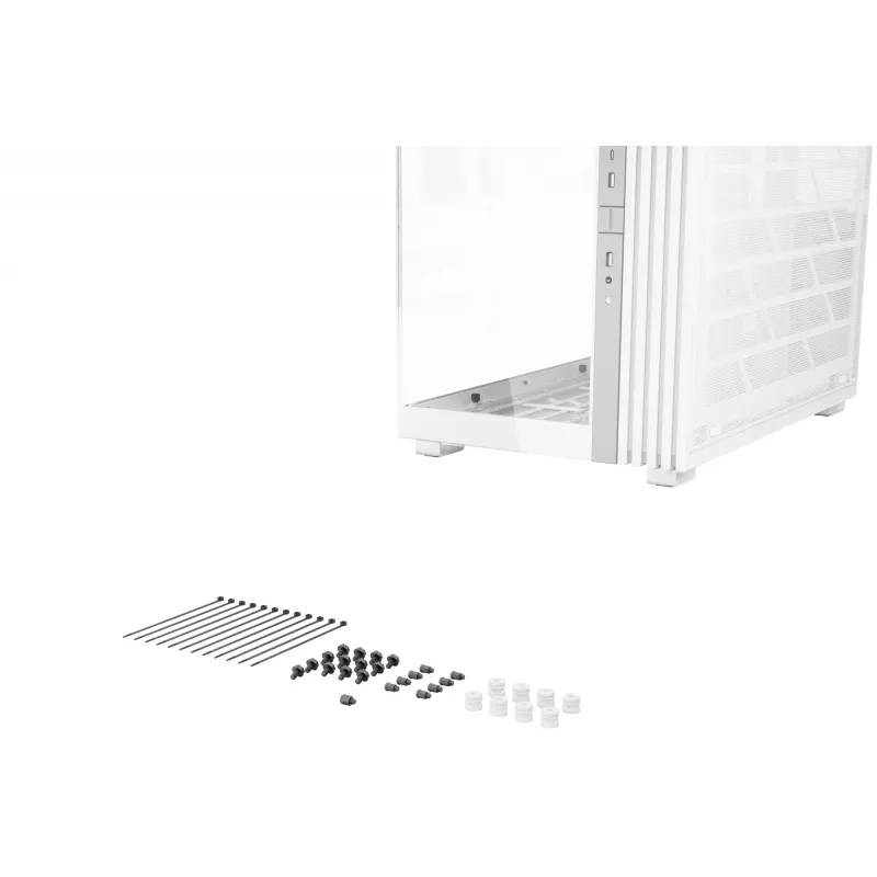 Caja de PC be quiet! LIGHT BASE 900 DX blanca torre Full — soporte ATX/EATX, panel lateral de cristal, Multi-RGB, GPU máx. 495 mm, altura disipador CPU 190 mm