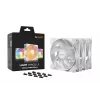 Ventilador para caja de PC be quiet! LIGHT WINGS LX 120mm PWM pack de 3 blanco 12 cm 3 uds.
