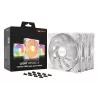 Ventilador para caja de PC be quiet! LIGHT WINGS LX 140mm PWM High Speed pack de 3 blanco 14 cm 3 uds.