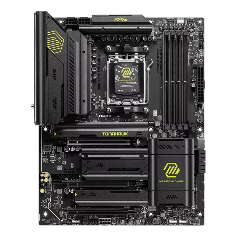 Placa base MSI MAG X870 TOMAHAWK WIFI — AMD X870, socket AM5, ATX, DDR5, Wi‑Fi 7, 2,5GbE