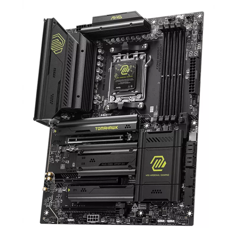 Placa base MSI MAG X870 TOMAHAWK WIFI — AMD X870, socket AM5, ATX, DDR5, Wi‑Fi 7, 2,5GbE