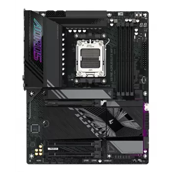 Placa base GIGABYTE X870E AORUS ELITE WIFI7 ATX, AMD X870E, socket AM5, DDR5, 4x DIMM, Wi‑Fi 7, 2,5Gb LAN