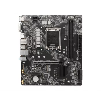 Placa base MSI PRO H610M-G — Intel H610, LGA 1700, micro ATX, DDR5, 2 DIMM, hasta 96 GB, M.2, SATA III, HDMI 2.1, DisplayPort 1.4