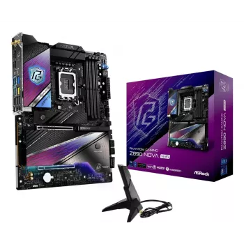 Placa base ASRock Z890 Nova Wifi LGA1851 Intel Z890 4 x DDR5 1 x HDMI 2.1 TMDS/FRL 8G 2 x Thunderbolt 4 ATX