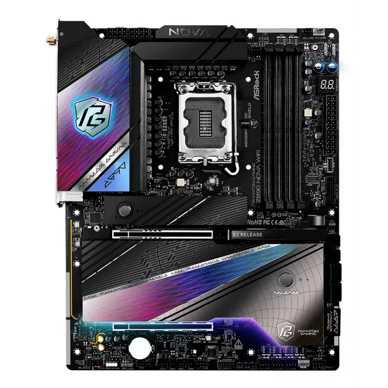 Placa base ASRock Z890 Nova Wifi LGA1851 Intel Z890 4 x DDR5 1 x HDMI 2.1 TMDS/FRL 8G 2 x Thunderbolt 4 ATX
