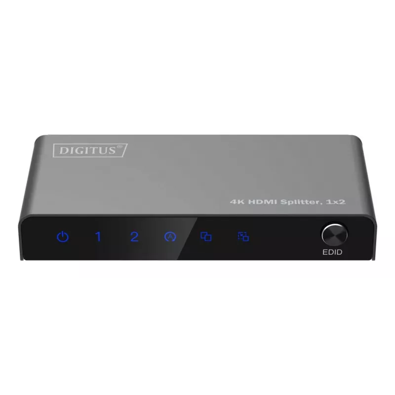 DIGITUS Splitter HDMI 1x2 4K/60Hz HDCP 2.2 Control EDID