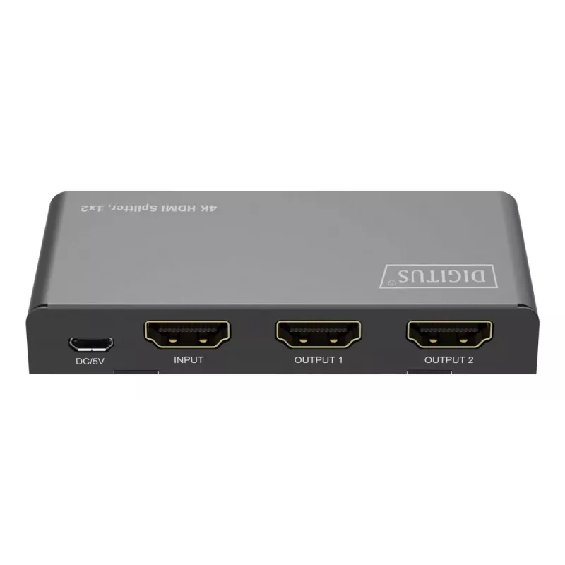 DIGITUS Splitter HDMI 1x2 4K/60Hz HDCP 2.2 Control EDID