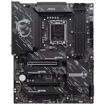 Placa base MSI Z890 GAMING PLUS WIFI — Intel Z890, LGA 1851, ATX, DDR5, 4x DIMM, Wi‑Fi 7, 5Gb LAN, 4x M.2