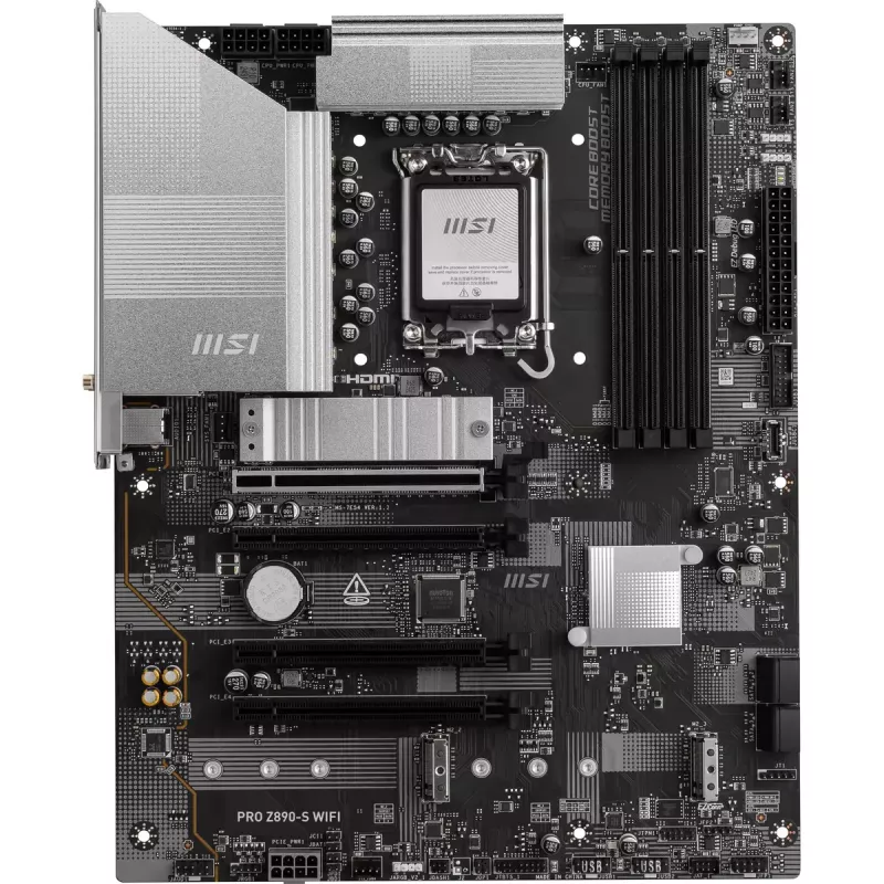 Placa base MSI PRO Z890-S WIFI Intel Z890 LGA 1851 (Socket V1) ATX