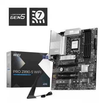 Placa base MSI PRO Z890-S WIFI Intel Z890 LGA 1851 (Socket V1) ATX