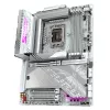 Placa base GIGABYTE Z890 AORUS ELITE X ICE - Compatible con CPUs Intel Core Ultra (Serie 2), 16+1+2 fases VRM, hasta 9500MHz DDR5 (OC), 1xPCIe 5.0 + 4xPCIe 4.0, Wi-Fi 7, 2.5GbE LAN, Thunderbolt 4