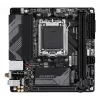 Placa base GIGABYTE B650I AX - CPUs AMD Ryzen Serie 9000, 5+2+1 fases VRM, hasta 6400 MHz DDR5 (OC), 1x PCIe 4.0 M.2, 2,5 GbE LAN, WLAN 6E, USB 3.2 Gen 2