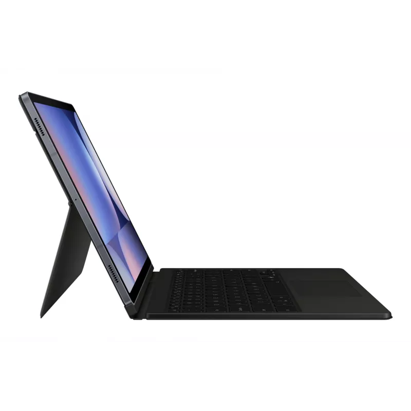 Samsung EF-DX825 QWERTZ Alemán Pogo Pin Negro