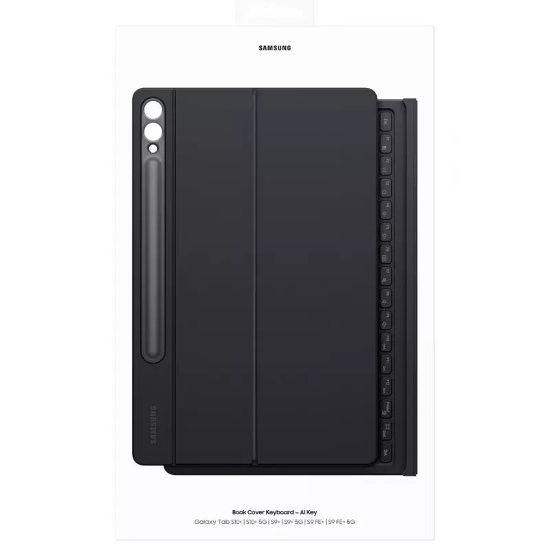 Samsung EF-DX825 QWERTZ Alemán Pogo Pin Negro