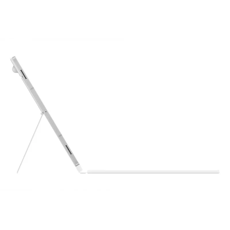 Samsung EF-DX825 QWERTZ alemán Pogo Pin blanco