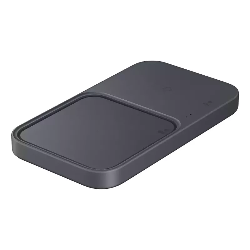 Cargador inalámbrico Samsung EP-P5400, 15 W, gris, cargador USB para interiores, compatible con auriculares, smartphones y smartwatches